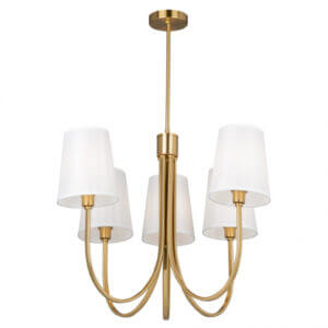 ARTCRAFT RHYTHM 5 LIGHT CHANDELIER SC13335BG edmonton