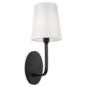 ARTCRAFT RHYTHM 1 LIGHT SCONCE BLACK SC13337BK ottawa