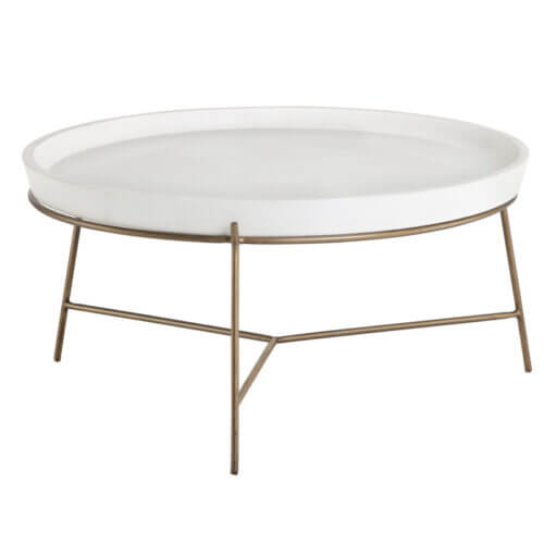 SUNPAN Remy Coffee Table White 103331 fredericton