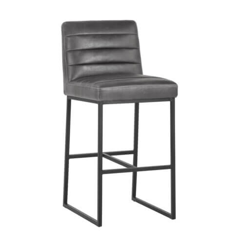 SUNPAN Spyros Barstool - Overcast Grey 103894 edmonton