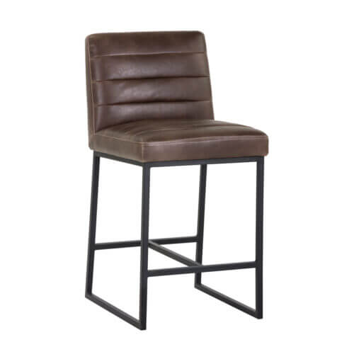 SUNPAN Spyros Counter Stool - Havana Dark Brown 103898 saskatoon