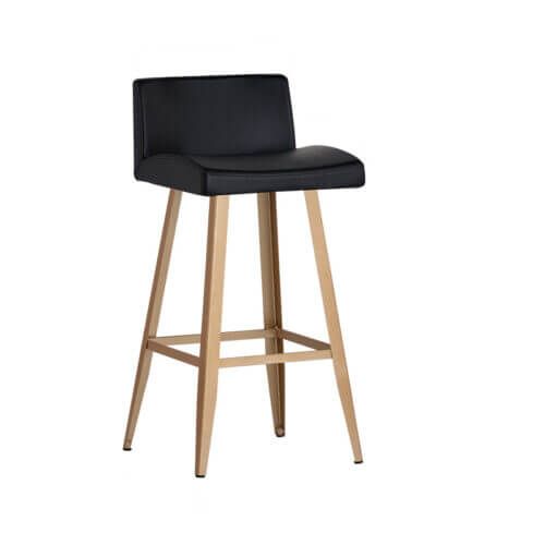 SUNPAN Dani Counter Stool - Onyx 104043 cambridge
