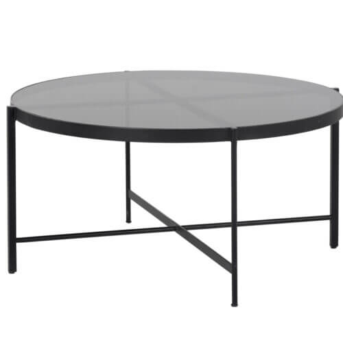 SUNPAN Willem Coffee Table Large Smoked Glass 104131 king city