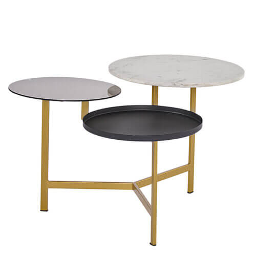 SUNPAN Diesel Coffee Table Gunmetal / Smoked Mirror 104467 mississauga