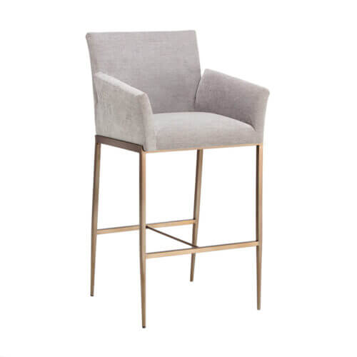 SUNPAN Gesa Barstool - Polo Club Stone 104706 caledon