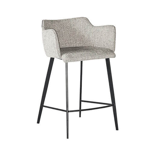SUNPAN Griffin Counter Stool - November Grey / Bravo Cognac 104740 caledon