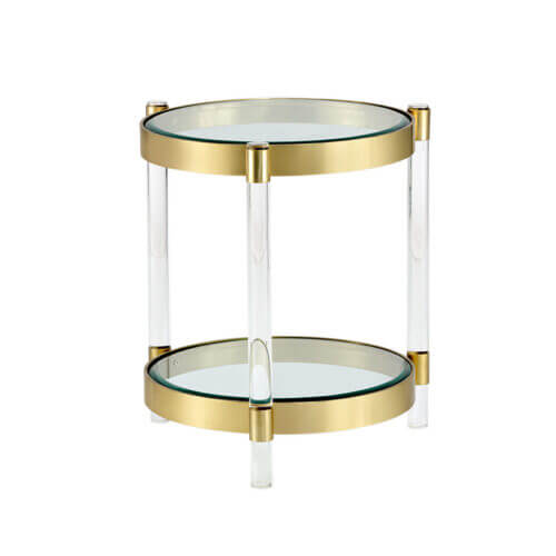SUNPAN York Side Table - Brass 104808 ottawa