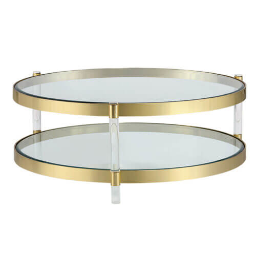 SUNPAN York Coffee Table - Brass 104809 montreal