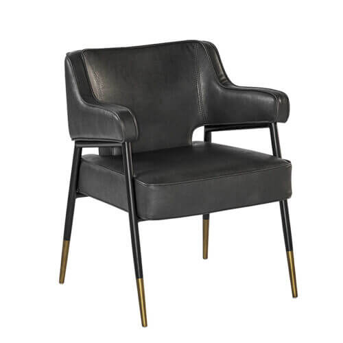 SUNPAN Derome Dining Armchair - Bravo Portabella 104846 windsor