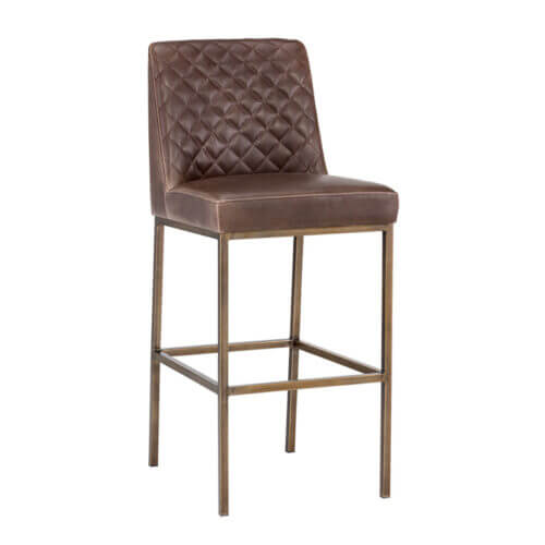 SUNPAN Leighland Barstool - Havana Dark Brown 104903 mississauga