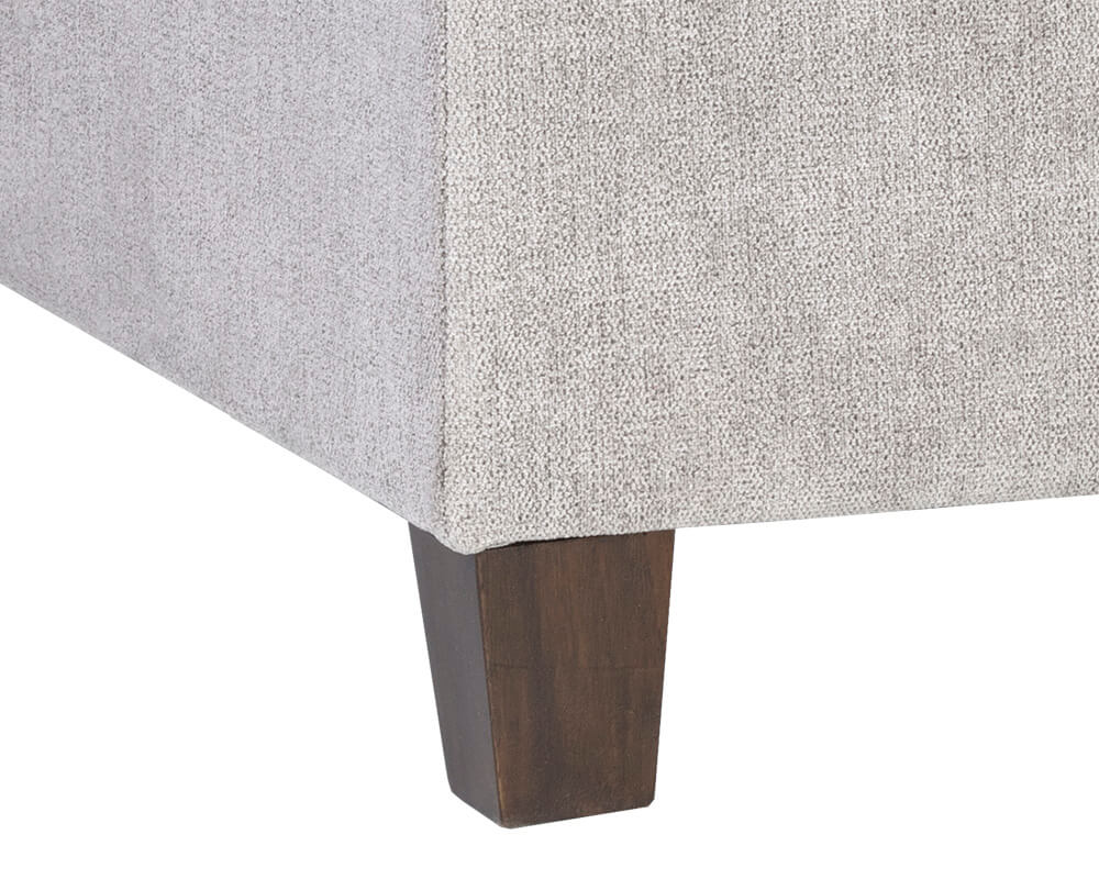 SUNPAN Tucker Storage Ottoman - Polo Club Stone 104939 halifax