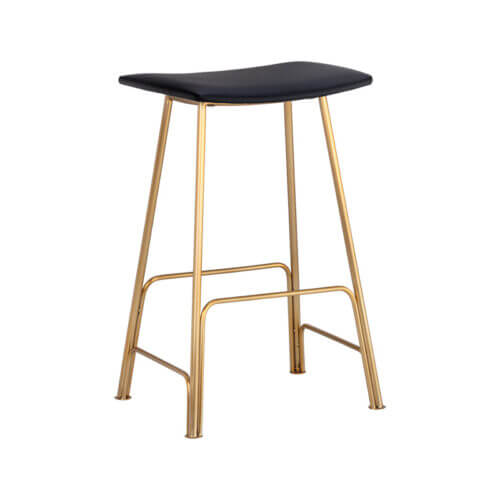 SUNPAN Azai Barstool - Dillon Black 104966 yorkdale
