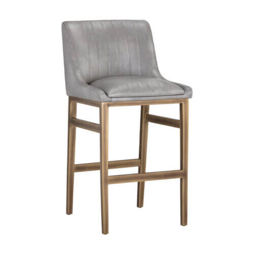 SUNPAN Halden Barstool - Bravo Metal 104972 collingwood