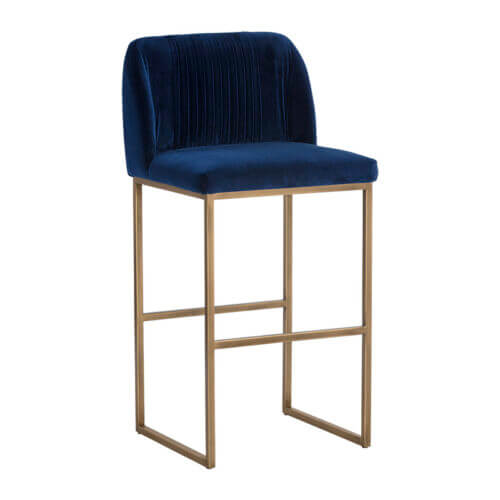 SUNPAN Nevin Barstool - Sapphire Blue 105085 cambridge