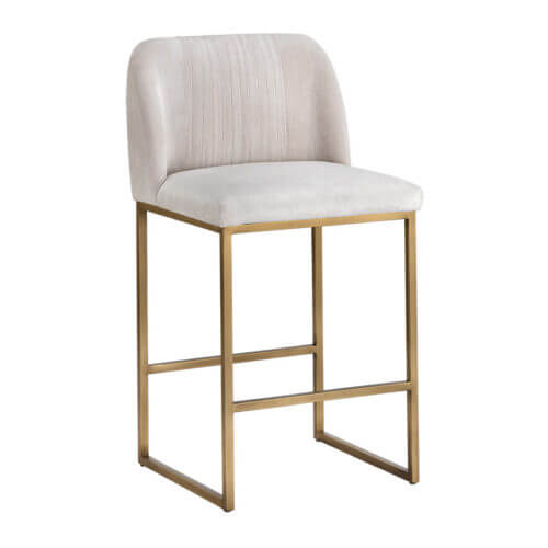 SUNPAN Nevin Counter Stool - Polo Club Muslin 105088 parkdale