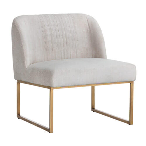 SUNPAN Nevin Lounge Chair - Polo Club Muslin 105093 north york