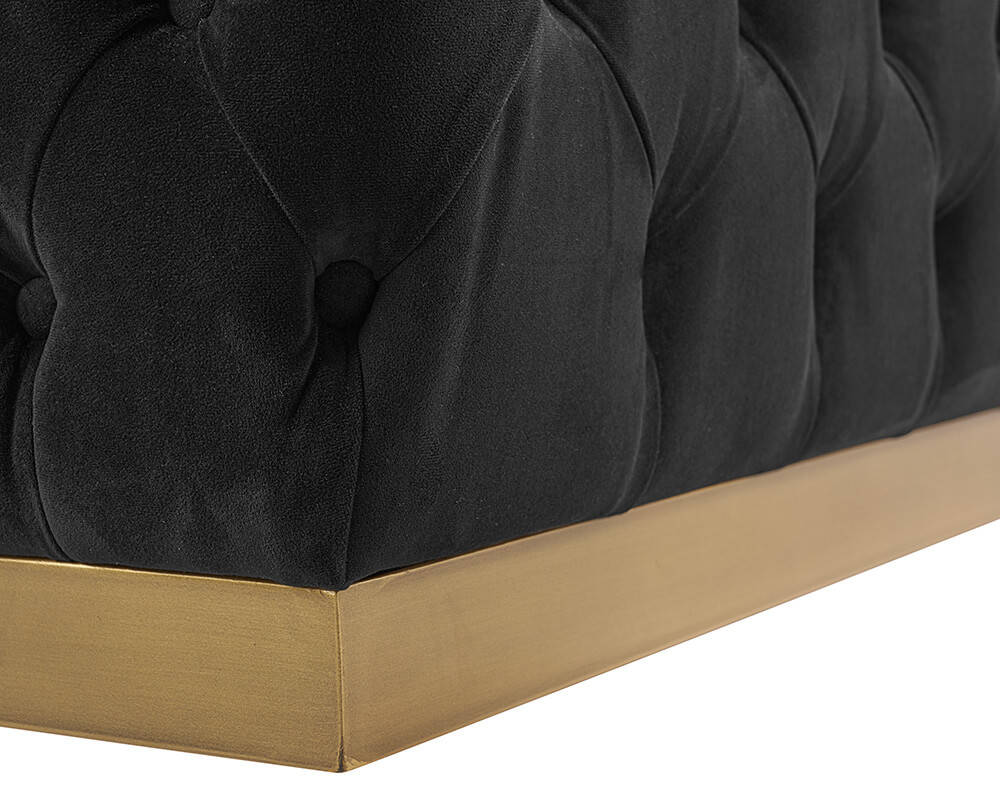 SUNPAN Babette Bench - Abbington Black 105110 toronto