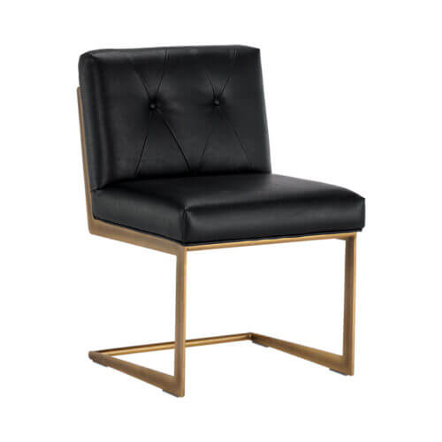 SUNPAN Virelles Dining Chair - Bravo Black SET OF TWO 105161 oakville