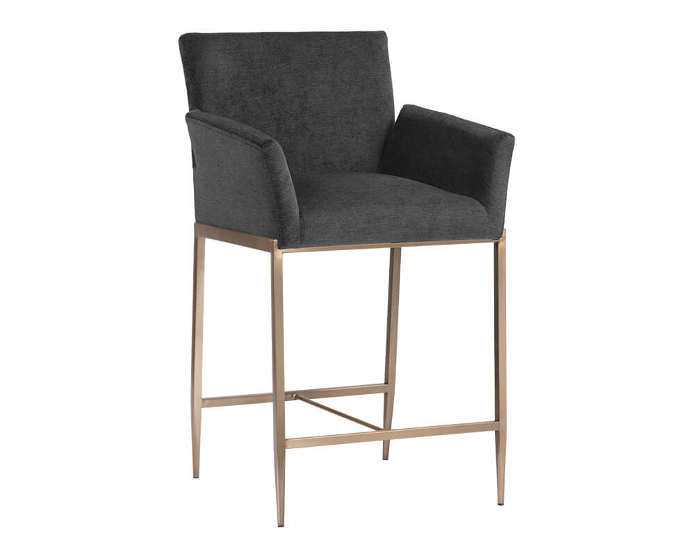 SUNPAN Gesa Counter Stool - Polo Club Kohl Grey 105169 niagara