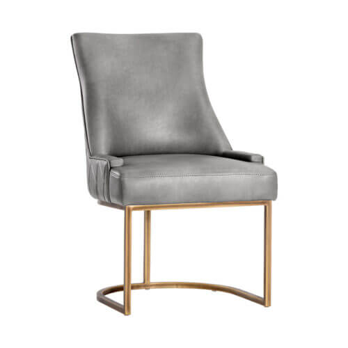 SUNPAN Florence Dining Chair - Bravo Metal SET OF TWO 105361 toronto
