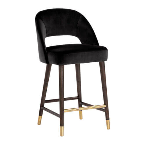 SUNPAN Monae Counter Stool - Abbington Black 105494 montreal