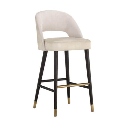SUNPAN Monae Barstool - Bravo Cream / Polo Club Muslin 105560 toronto