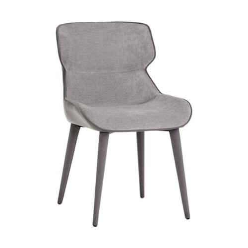 SUNPAN Jesmond Dining Chair - Polo Club Stone / Antonio Charcoal SET OF TWO 105578 laval
