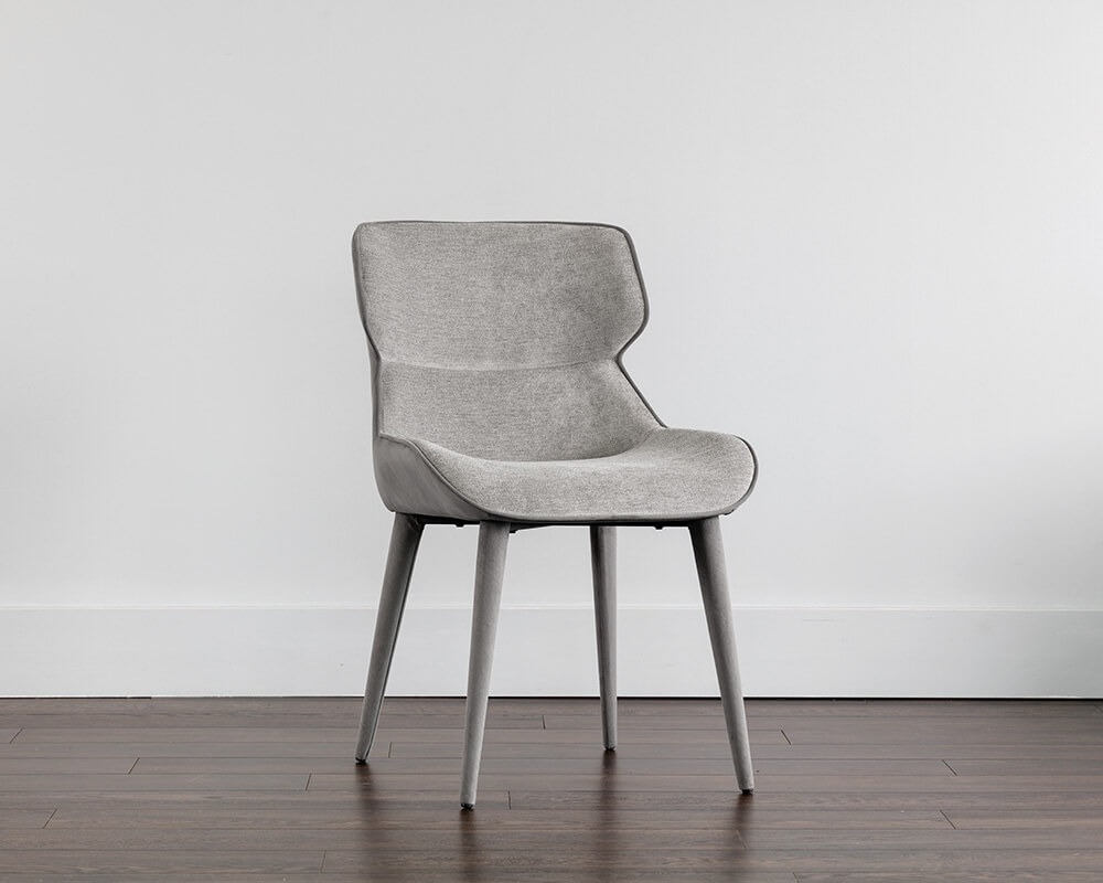 SUNPAN Jesmond Dining Chair - Polo Club Stone / Antonio Charcoal SET OF TWO 105578 laval