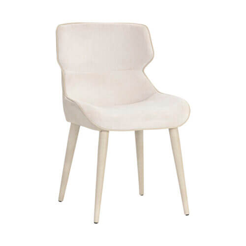 SUNPAN Jesmond Dining Chair - Polo Club Muslin / Bravo Cream SET OF TWO 106040 quebec city