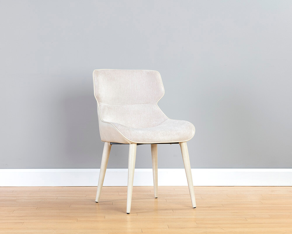 SUNPAN Jesmond Dining Chair - Polo Club Muslin / Bravo Cream SET OF TWO 106040 quebec city
