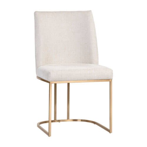 SUNPAN Rayla Dining Chair - Belfast Oatmeal SET OF TWO 106178 ajax