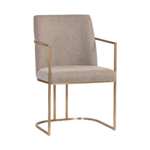 SUNPAN Rayla Dining Armchair - Belfast Oyster Shell 106179 toronto