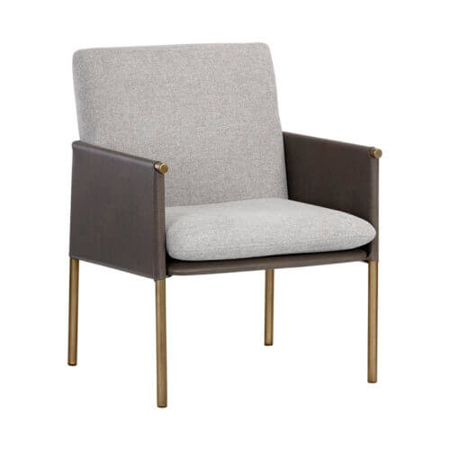 SUNPAN Bellevue Lounge Chair Belfast Heather Grey / Bravo Ash 106183 laval