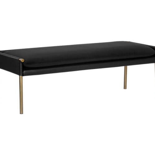 SUNPAN Bellevue Bench Abbington Black / Bravo Black 106185 montreal