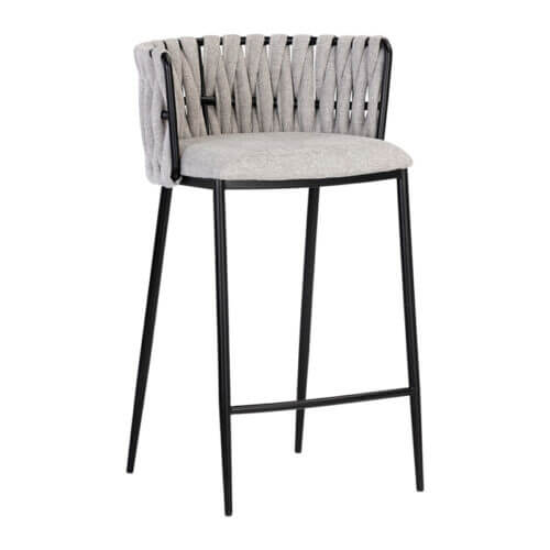 SUNAPN Sarai Counter Stool - Belfast Heather Grey 106189 edmonton