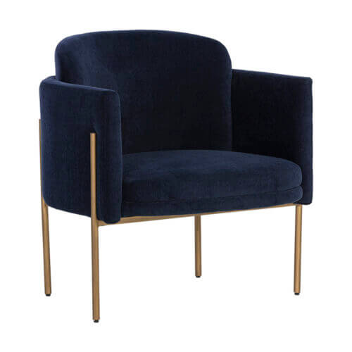 SUNPAN Richie Lounge Chair Danny Navy 106285 quebec city
