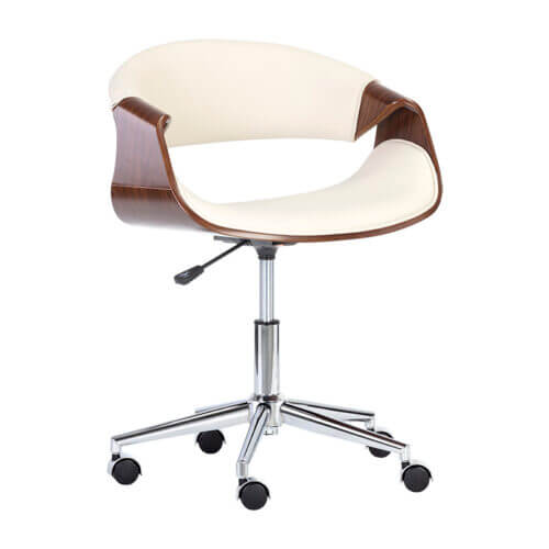 SUNPAN Philo Office Chair - Dillon Cream 106391 maple
