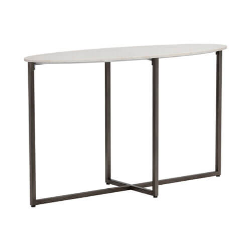 SUNPAN Kiara Console Table Oval 106522 milton