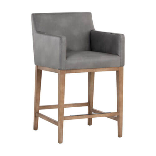 SUNPAN Lionel Counter Stool - Bravo Metal 106539 kingston