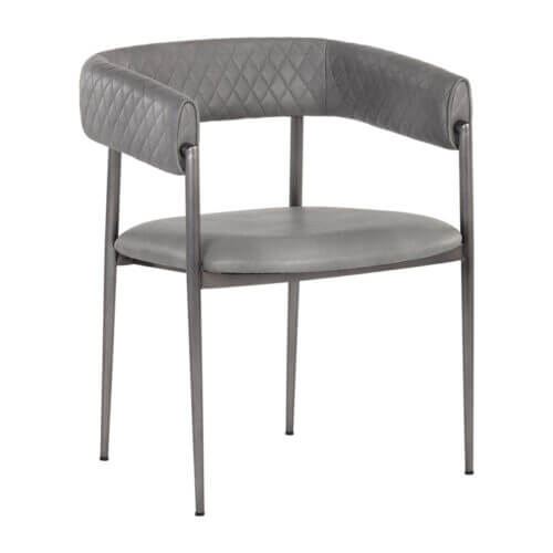 SUNPAN Berlin Dining Armchair - Bravo Metal 106670 hailfax