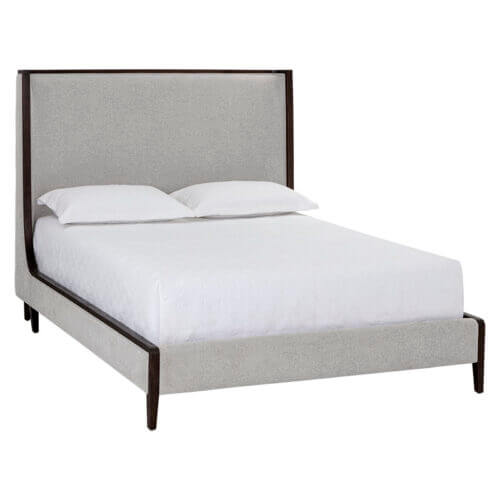 SUNPAN Colette Bed Queen - Brown - Belfast Heather Grey106683 mississauga