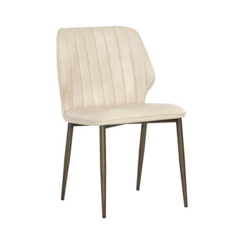 SUNPAN Clinton Dining Chair - Bronze - Bravo Cream SET OF TWO 106695 mississauga