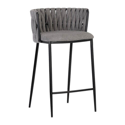 SUNPAN Sarai Counter Stool - Belfast Koala Grey 106730 laval