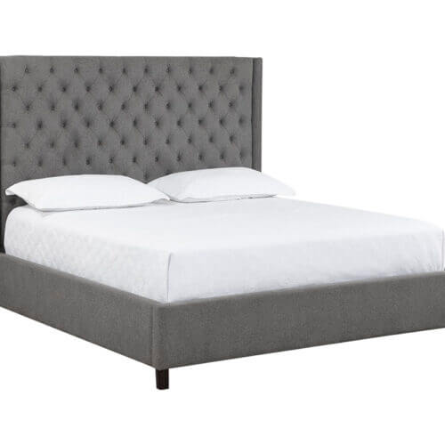 SUNPAN Devon Bed King - Belfast Koala Grey 106897