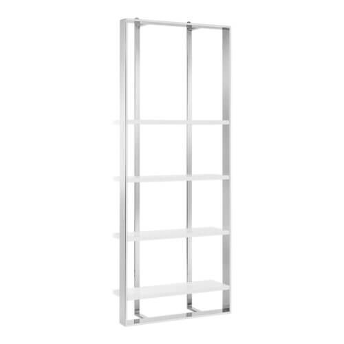 SUNPAN Dalton Bookcase High Gloss White 107051 halifax