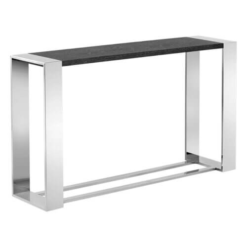 SUNPAN Dalton Console Table - Stainless Steel - Grey 107060 montreal