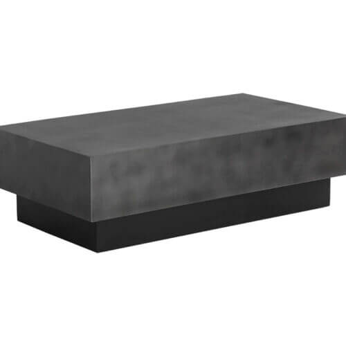 SUNPAN Blakely Coffee Table - Gunmetal 107078 niagara