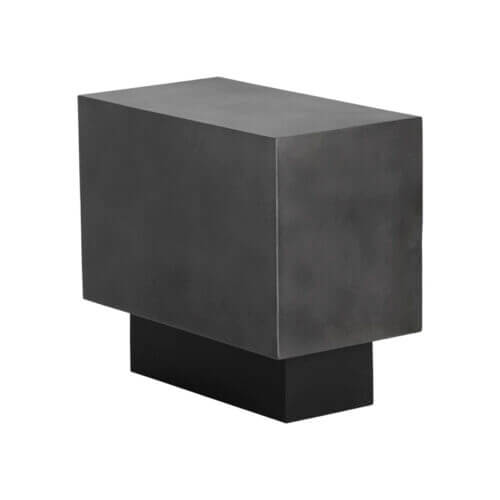 SUNPAN Blakely End Table - Gunmetal 107079 orilla