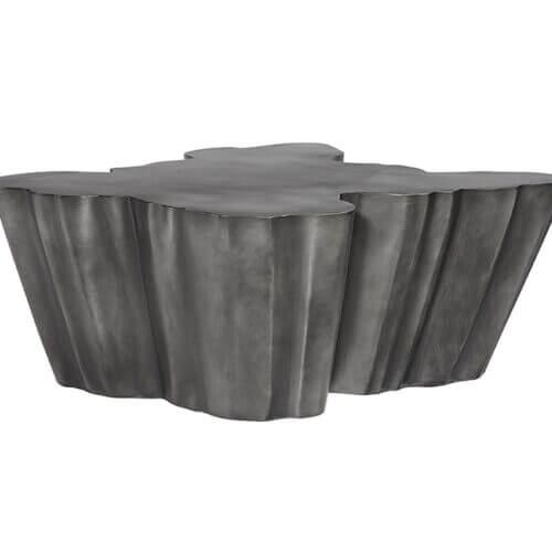sunpan lynx coffee table antique grey 107149 vaughan