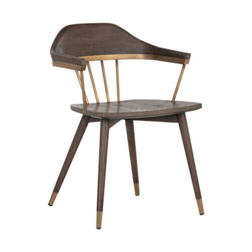 SUNPAN Demi Dining Chair - Dark Brown 107287 montreal